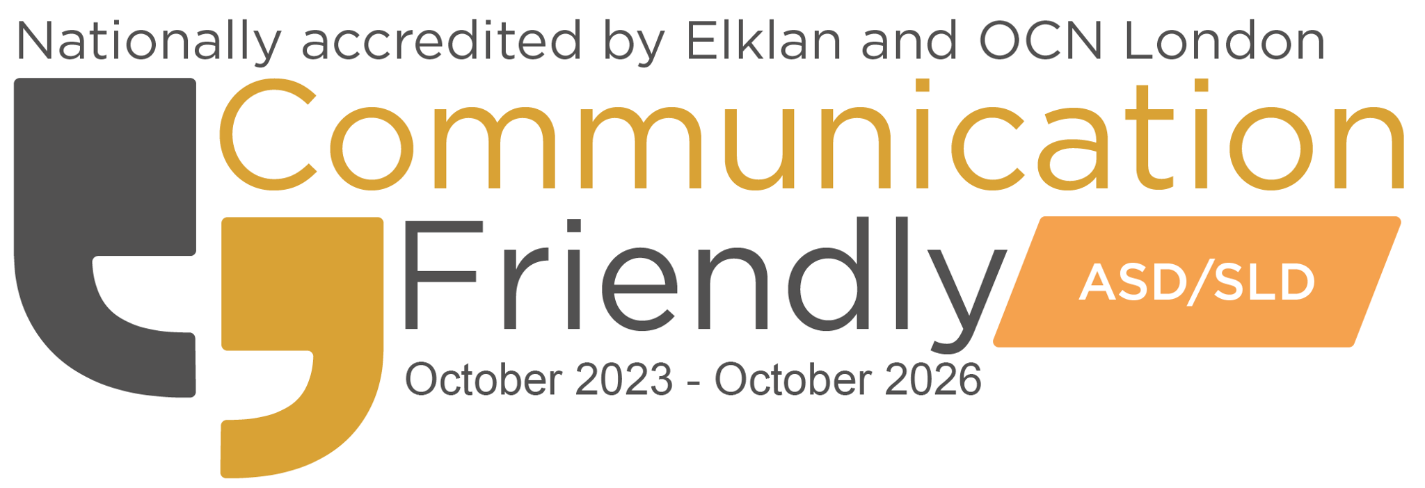 Elklan Communication Friendly Status