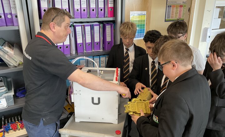 Image of Year 8 Pupils Discover Careers of the Future with 3D Printing Workshop