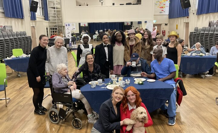 Image of Care Home Residents Enjoy Annie Matinee and Carol Service at Priory