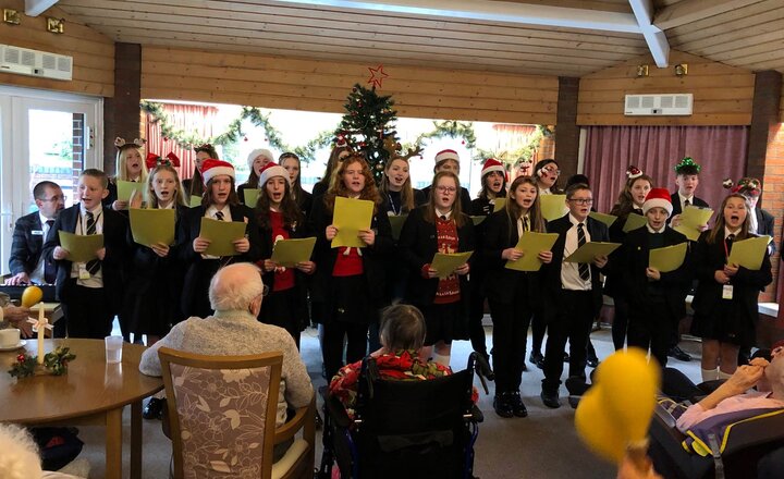 Image of Priory brings festive cheer to Penwortham