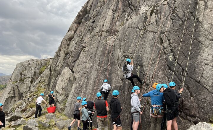 Image of Duke of Edinburgh Silver Go Rock Climbing