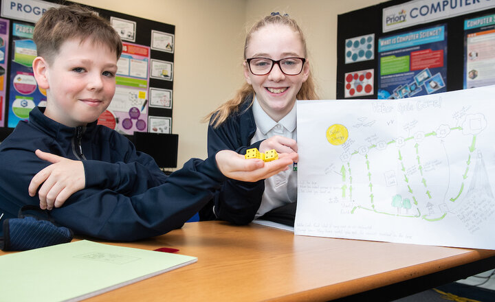 Image of Geography's all a big game to year 7 pupils