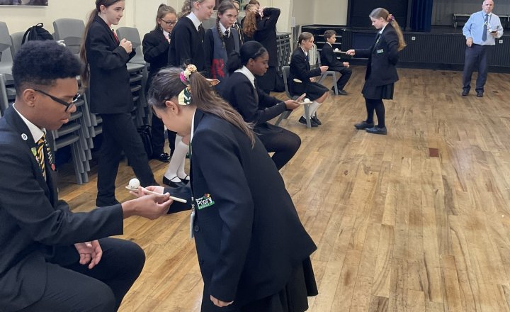 Image of House Lunchtime Challenge - Ball and Spoon Race