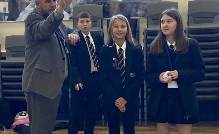 Image of Priory's Houses are challenged to a game of paper golf