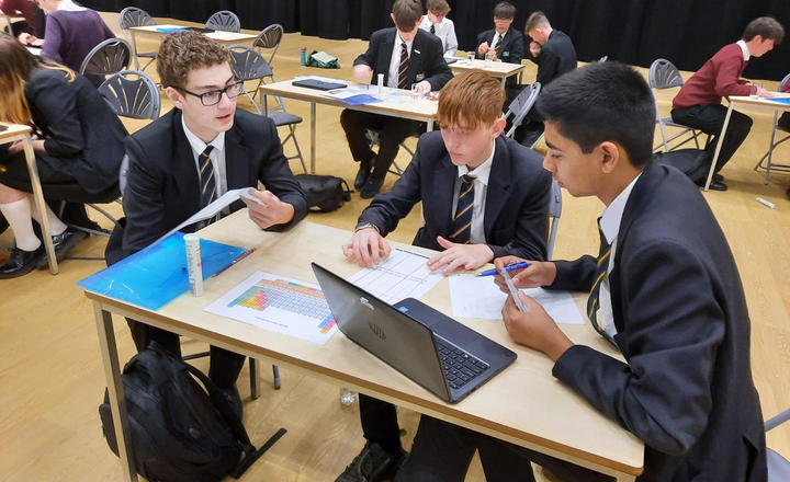 Image of Priory pupils crack their way to win at LUSoM's Cyber Day