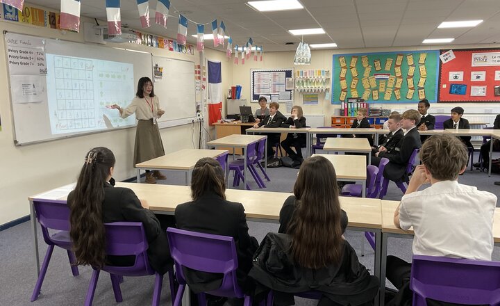 Image of Year 9 discover languages at work