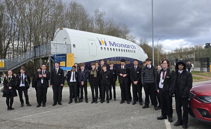 Image of Priory Pupils Explore the World of  IT and Business at  Manchester Airport