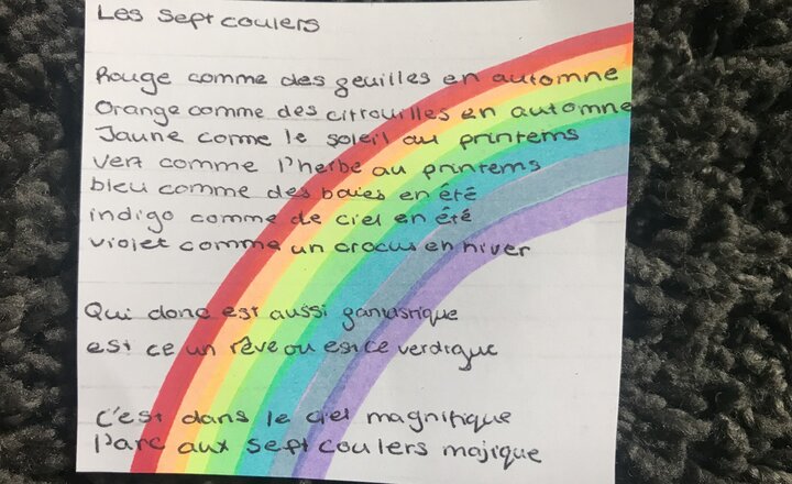 Image of Que faites-vous pendant les cours de français?