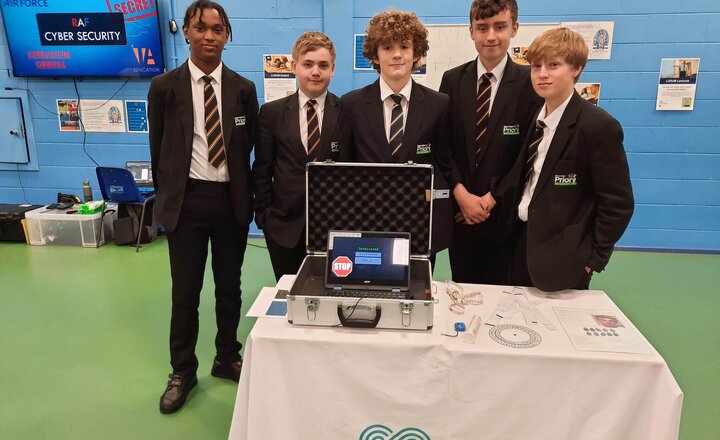 Image of Year 10 crack the code to become winners at Newman cyber day