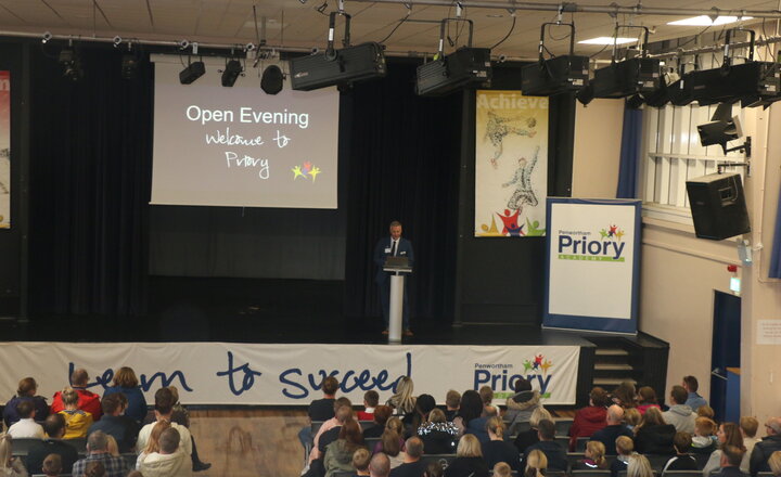Image of From Primary to Priory at Open Evening