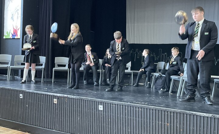 Image of Flipping fun on pancake day