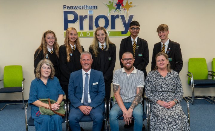 Image of Head Prefects of the Past Return to Welcome Priory’s New Pupil Leadership