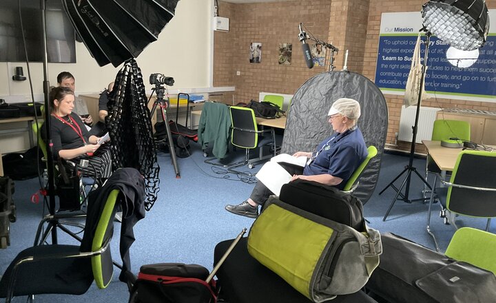 Image of Rational UK Filming Day at Priory