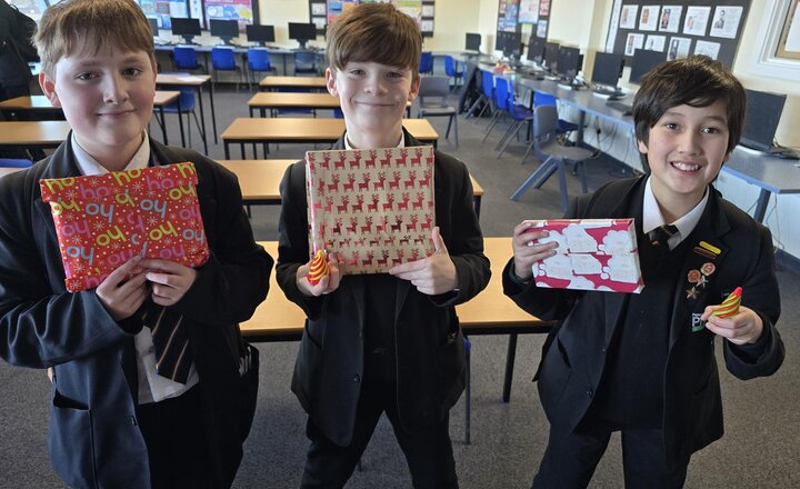 Image of Secret Santa comes to Priory