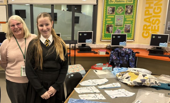 Image of Stitching Together Skills and Creativity at Textiles Club