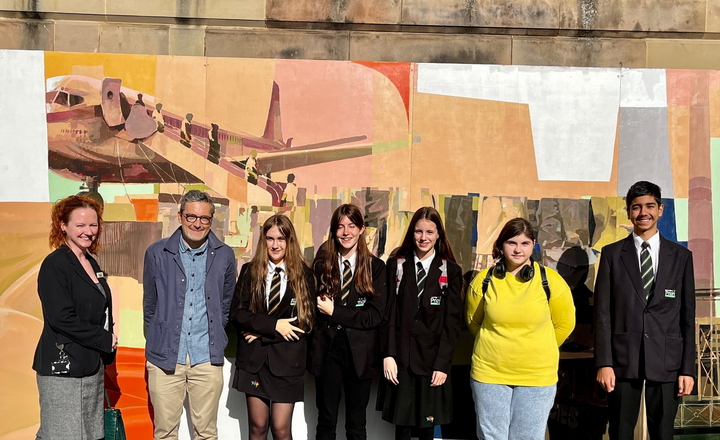 Image of The Harris' New Mural Unveiled