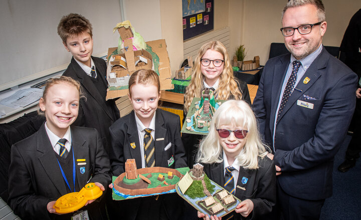Image of Building the Past:  Year 7’s Impressive Castle Models