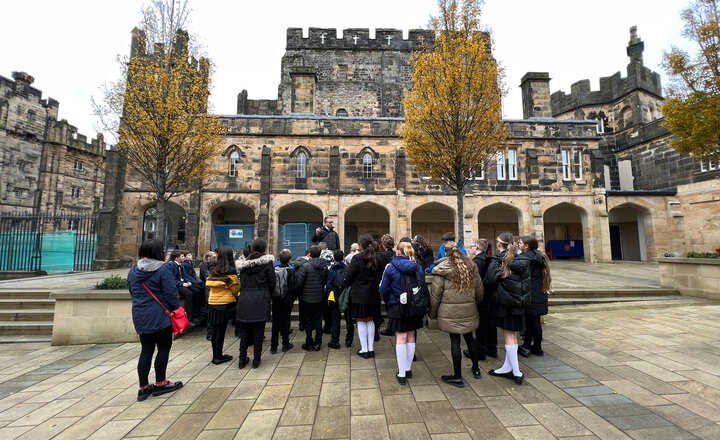 Image of Year 7 pupils go back in time for History trip