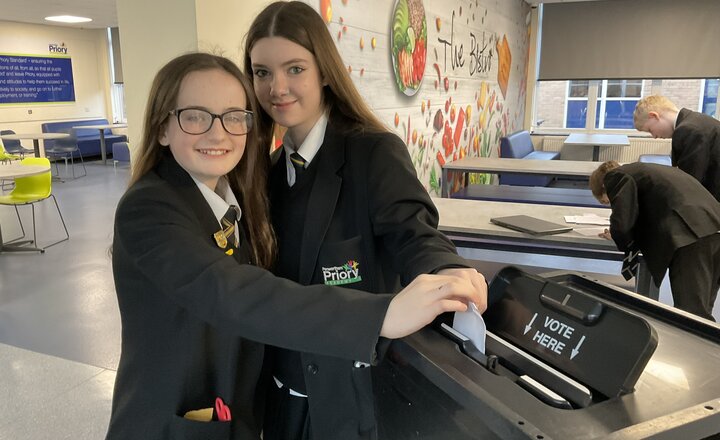 Image of Pupils Cast Their Votes for  2026 Youth Parliament