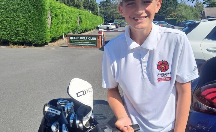 Image of Year 11 Pupil Swings into Success on the Golf Course