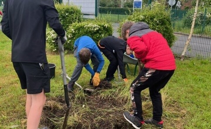 Image of Eco Club makes its mark on Priory's green spaces