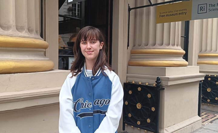 Image of Year 10 pupil invited to The Royal Institution