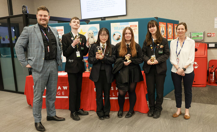 Image of Priory takes second place at Runshaw College maths challenge