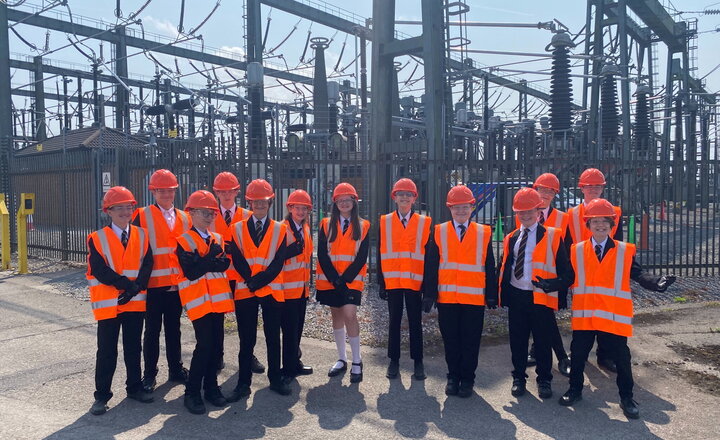 Image of Wired for the Future: Students Tour National Grid Site 