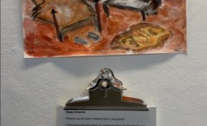 Image of Year 9 Artist Showcases Work at University Exhibition