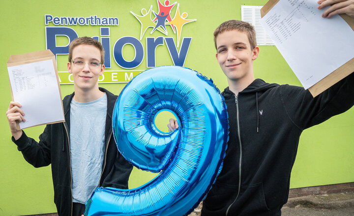 Image of GCSE Results Day - Alfie and Tom's story