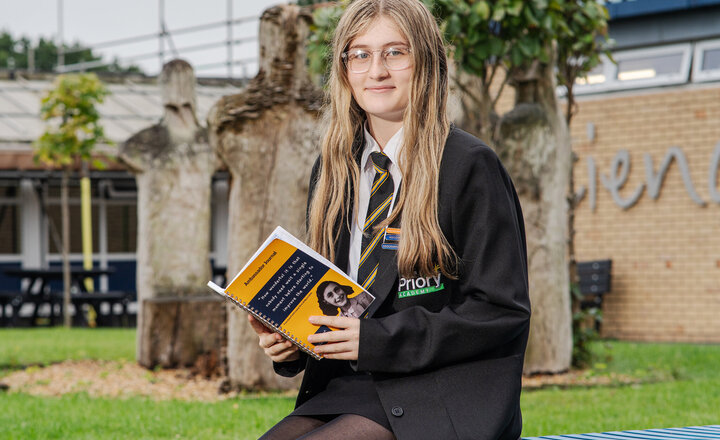 Image of Priory's Anne Frank Trust Ambassador's role begins