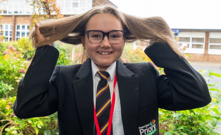 Image of Year 7 Pupil Donates Hair and Raises Over £500 for Children with Cancer 