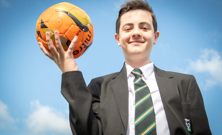 Image of Priory footballer's poem makes PNE match programme