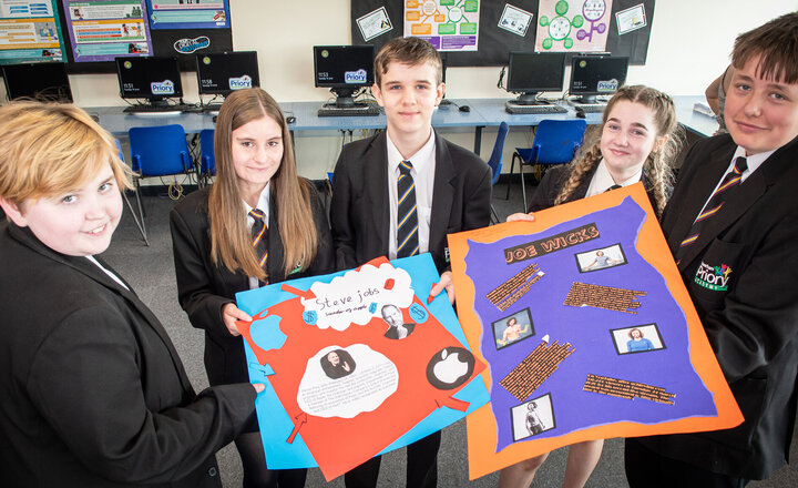 Image of Year 9s Have An Enterprising Way To Get Into The New Business Course