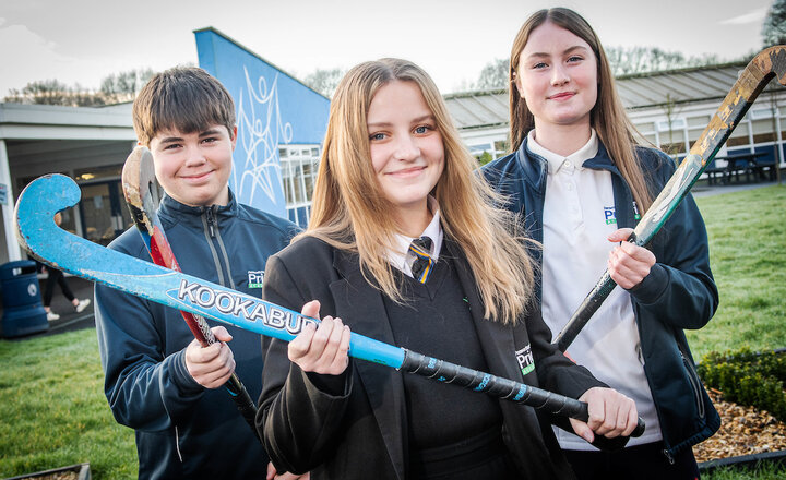 Image of A hockey hat-trick for Priory