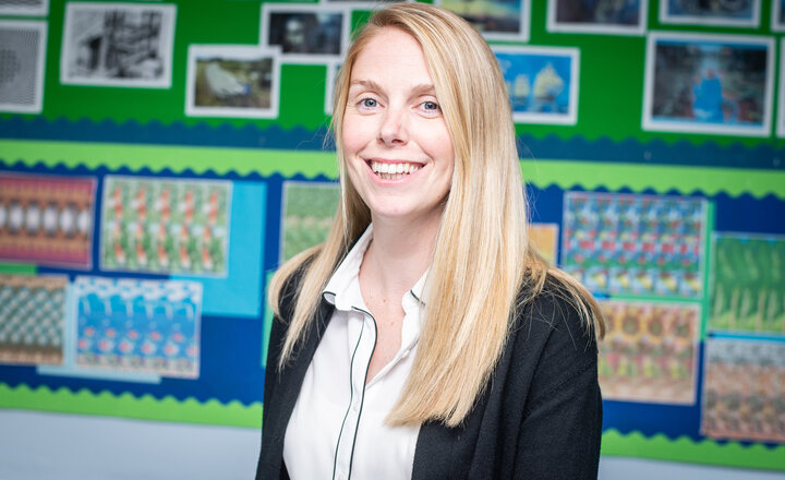 Image of Best wishes to Mrs Bullock and welcome back Mrs Farley