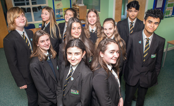 Image of Peer mentors prove perfect role models