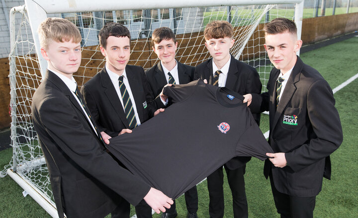 Image of Back of the net for Priory pupils