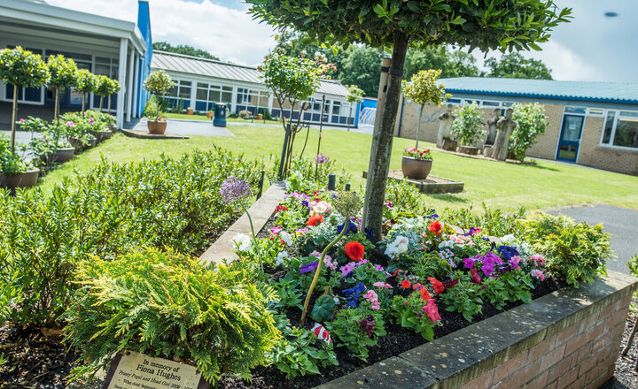 Image of Priory's in full bloom for local competition