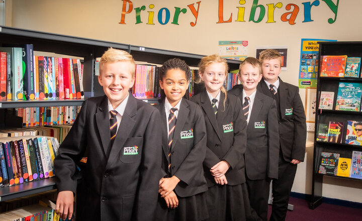 Image of Year 7 are in a buzz about books
