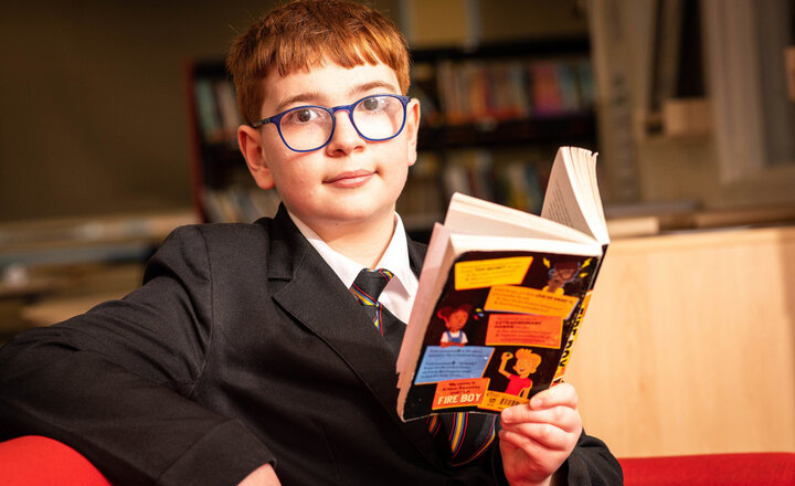 Image of Mrs Gidden's cool reader's club - Richard