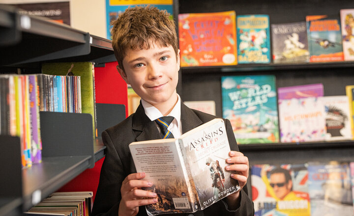 Image of Mrs Gidden's cool reader's club - Jayden