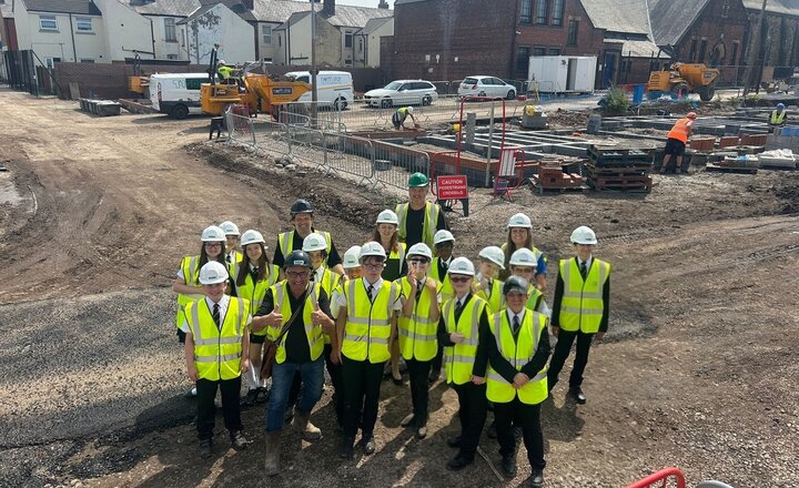 Image of Building Futures: Students Explore Construction Careers with Tyson 