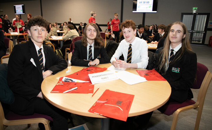 Image of Runshaw College maths challenge