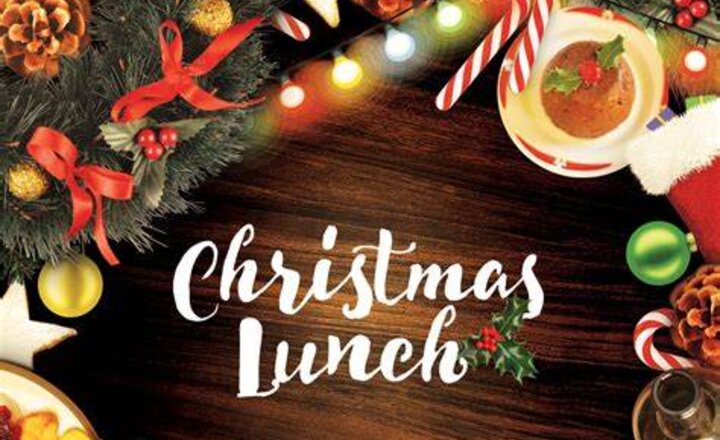 Image of Christmas lunch Wednesday 13 December