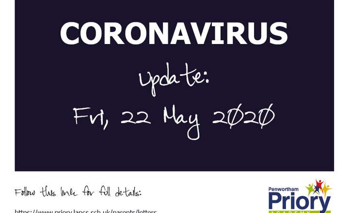 Image of Response to Coronavirus - Update 22 May
