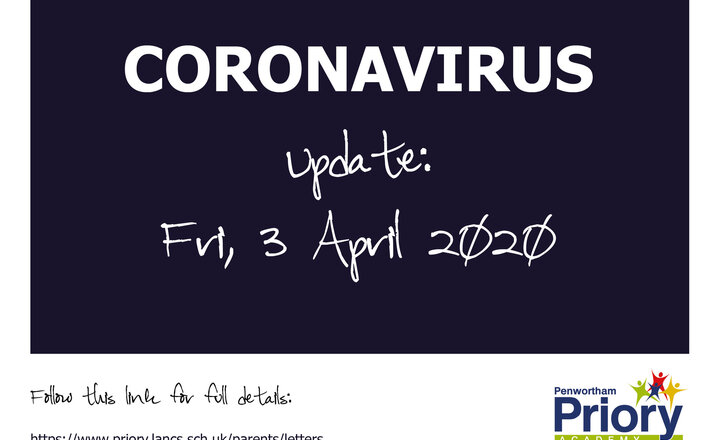 Image of Response to Coronavirus - Update 3 April