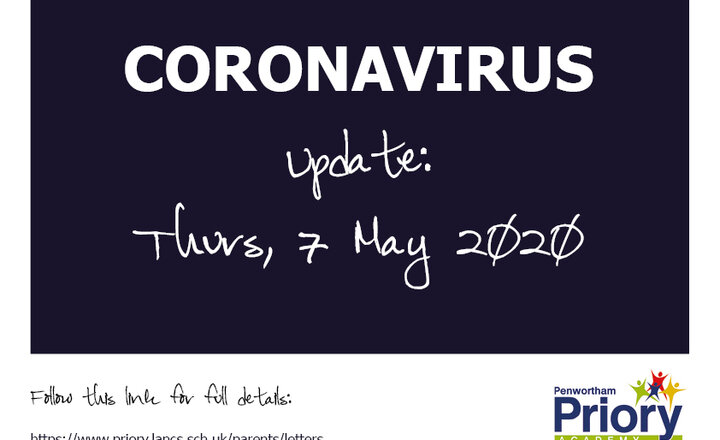 Image of Response to Coronavirus - Update 7 May