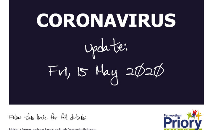 Image of Response to Coronavirus - Update 15 May