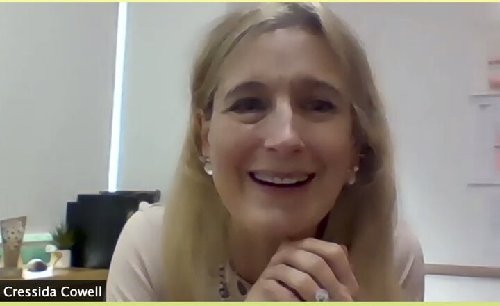 Image of Going Live With ... Cressida Cowell